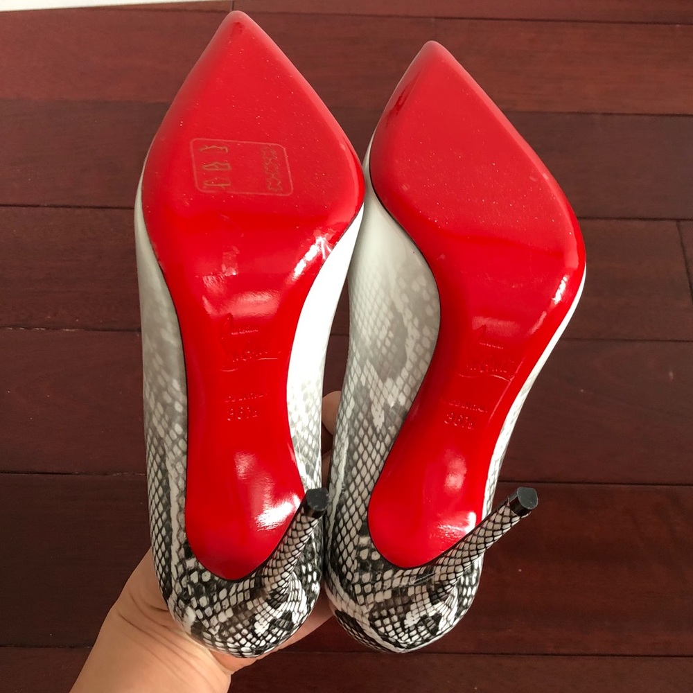 Christian Louboutin Pigalle Follies Ombré Snake - Picture 5 of 6